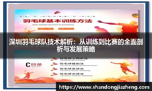 深圳羽毛球队技术解析：从训练到比赛的全面剖析与发展策略